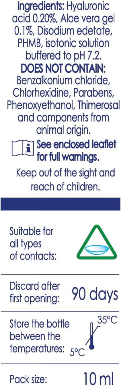 Murine Advanced Dry Eye Relief Eye Drops with a Dual Action Formula for Fast Acting, Lasting Relief and Protection from Dry Eyes, 10 ml | Dual Action Formula, Fast Acting, Lasting Relief, Protection from Dry Eyes