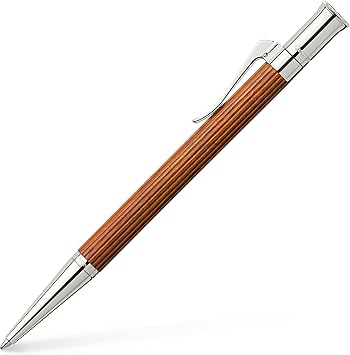 Graf von Faber-Castell Classic Platinum Plated Ballpoint Pen - Pernambuco