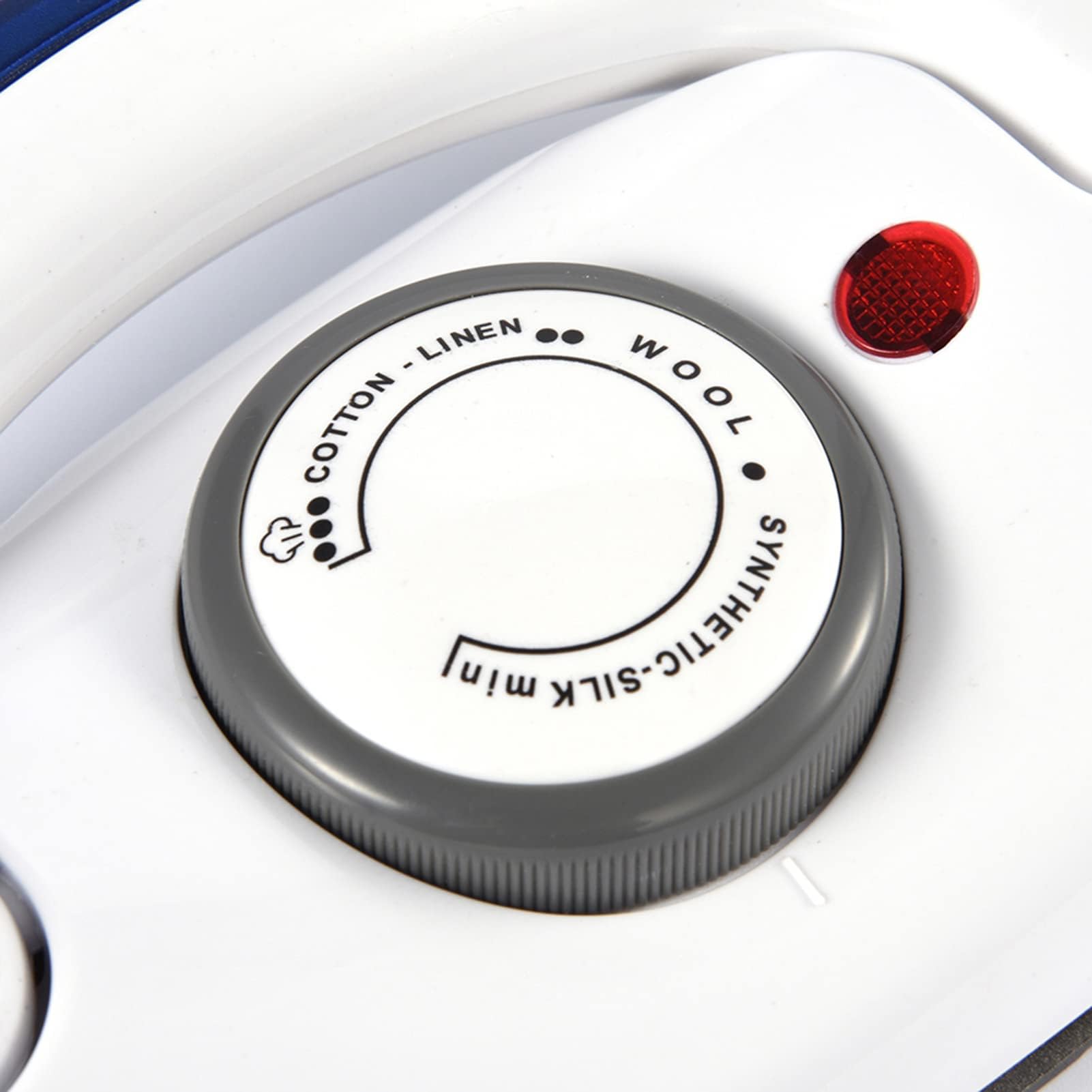 Fer De Voyage, 700W Mini Poignée Pliante Portable À Vapeur Portable Contrôle De La Température Réglable Antiadhésif Avec Fusible Et Thermostat Petit Vapeur Compact De Voyage(Prise Ue)