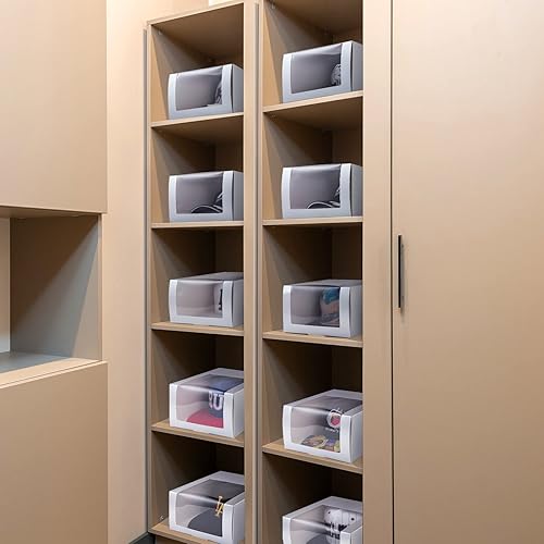 Miniatura 5 de Cajas de regalo plateadas con caja de exhibición para sombrero, marco de almacenamiento de sombreros para gorras de béisbol, sombrero de papá, gorra