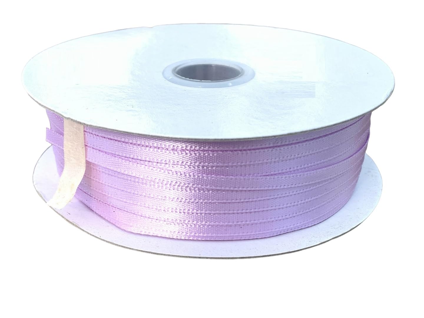 Satin Ribbon - 3mm Double Sided - New 100m Spool - Ideal for Luxury Gifts, Craft Projects, Floristry, Packaging Precious Items (Lilac)