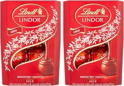 2 Caixas de 37g, Bombons de Chocolate Suiço, Lindt Lindor