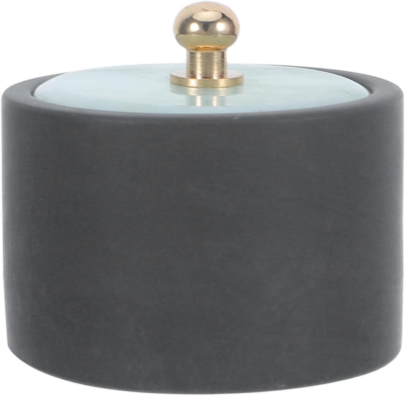 Round Calligraphy Inkstone with Cover - Round Ink Grinding Stone for Chinese Sumi Painting and Writing Enthusiasts Accessory