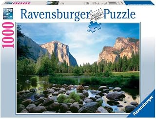 Ravensburger Yosemite Valley 1000 Piece Jigsaw Puzzle for Adults – Every Piece is Unique, Softclick Technology Means Pieces Fit Together Perfectly,Multicolor,Pack of 1