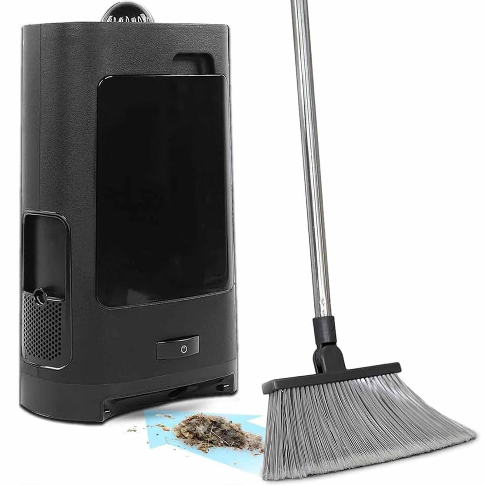 2.7L Barbershop Electric Trash Can, 1400w Parrucchiere Salon Aspirapolvere con Indicatore Luminoso A LED, Funzione di Capelli Rotti E Filtro Hepa, Touchless Aspirapolvere Automatico