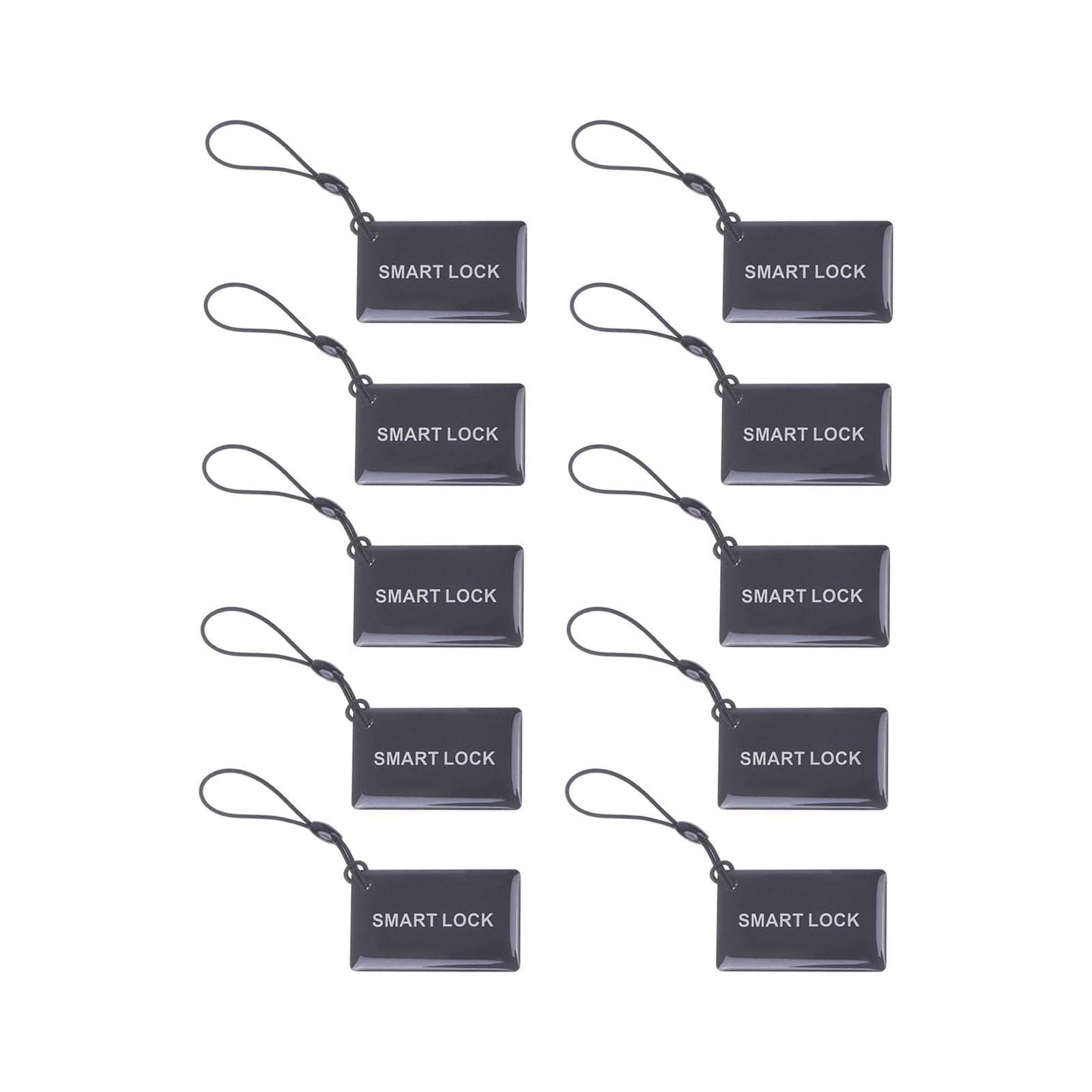 10Pcs IC Cards Lightweight Replacement Compact Compatible Smart Key Black |Home & Garden | Home Improvement | Building & Hardware | Doors & Door Hardware | Door Locks & Lock Mechanisms-image-31