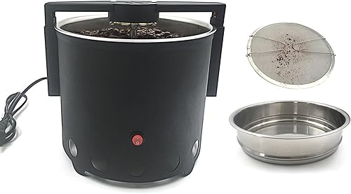Enfriador de grano de café de 1.1LB Máquina de enfriamiento de tostado eléctrico Placa de enfriamiento de grano de café giratoria con pantalla de