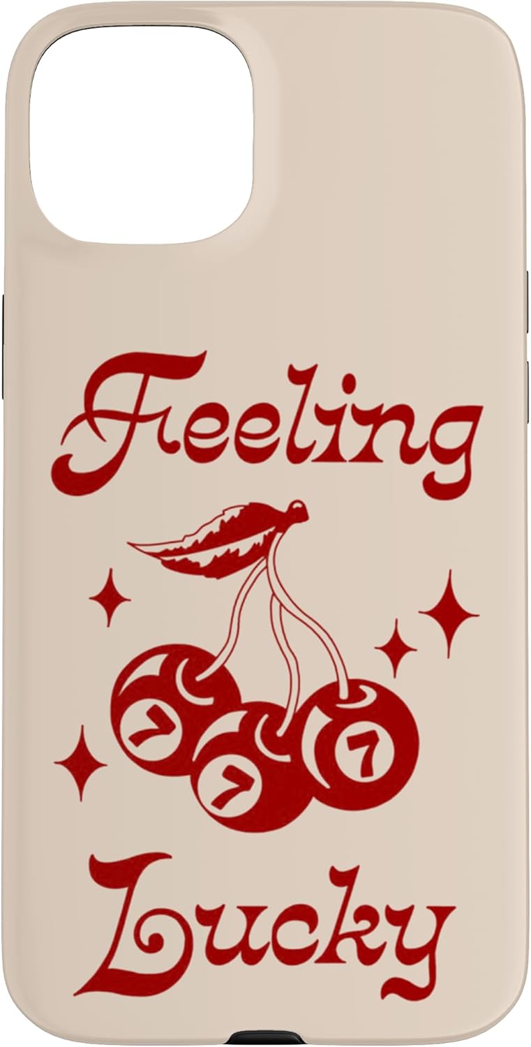 iPhone 13 Retro Lucky 777 Cherries Cherry Dig Case