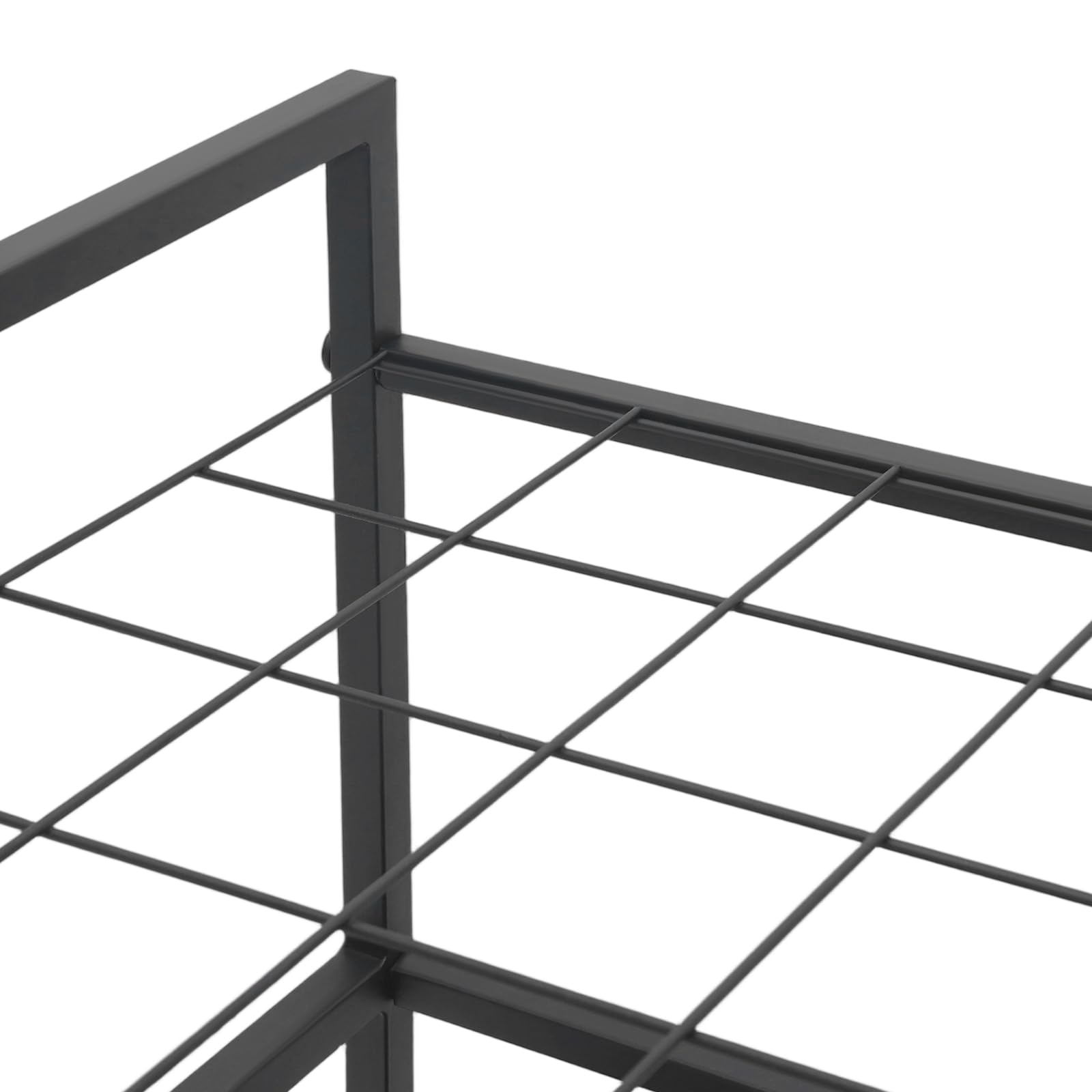 Scaffale per documenti a 50 strati, con 4 ruote girevoli e freni, robusto organizzatore a rulli, robusto telaio in ferro per architetti e uffici (nero)