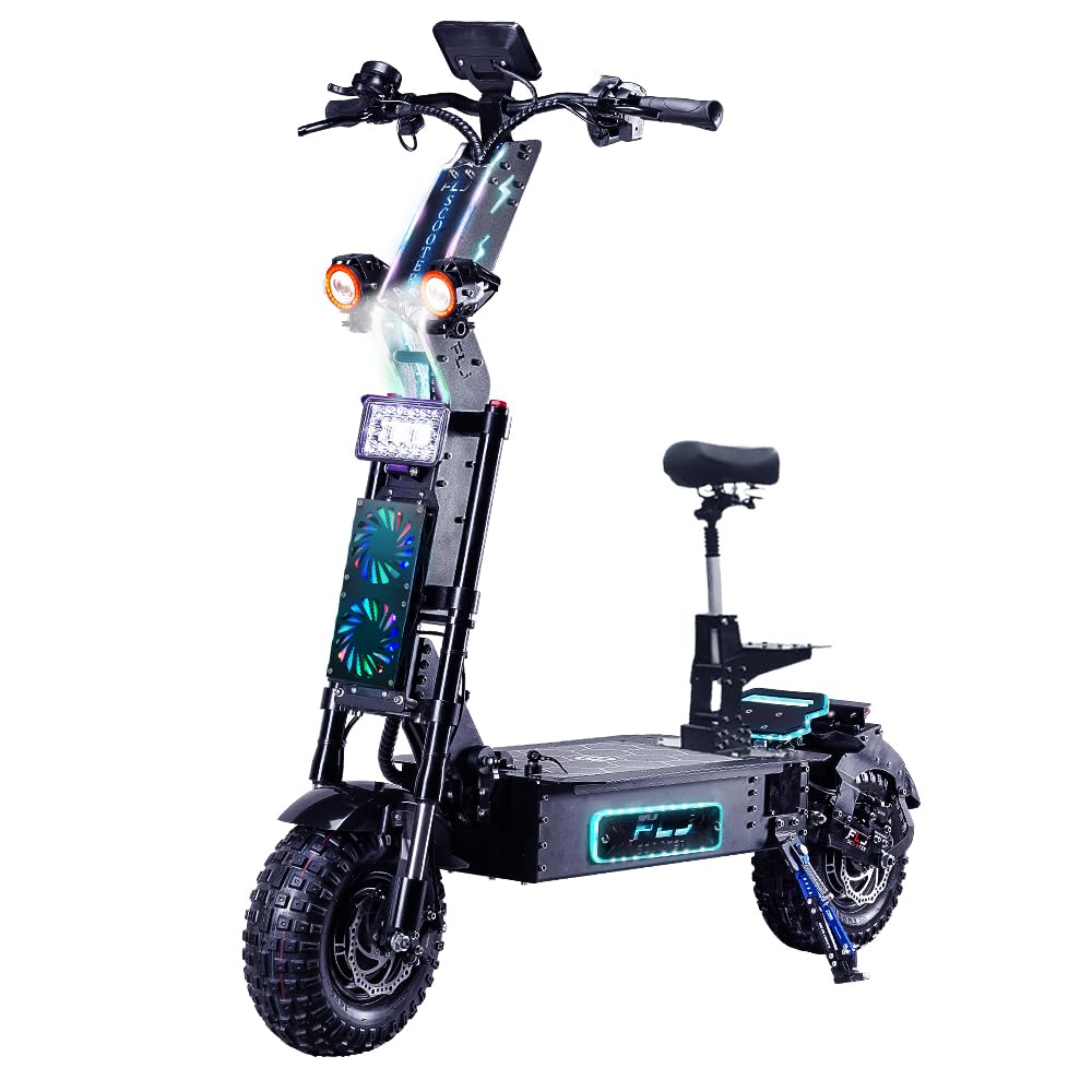 X14 Electric Scooter for Adults 80Ah Removable Battery 60V 10000W Dual Motor eBike Top Speed 53MPH 150Miles Range
