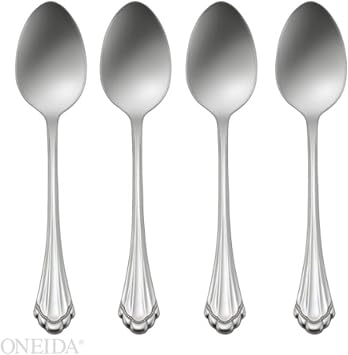 Oneida Flatware Marquette Teaspoons Set Of 4 by Oneida