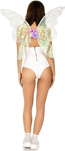 Leg Avenue Women's Assorted Iridescent Fairy Wings Adult Fairy Costume
