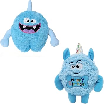 Squeaky Dog Toys for Small, Medium Dogs 2 Pack