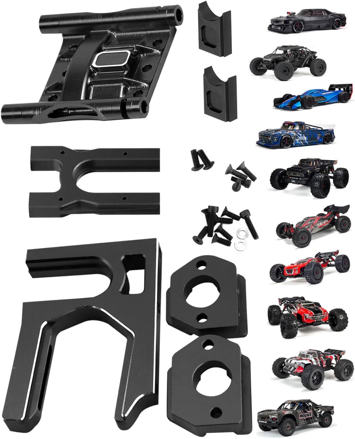 RCMYou Aluminum Center Diff Mount/Differential Cover Mount