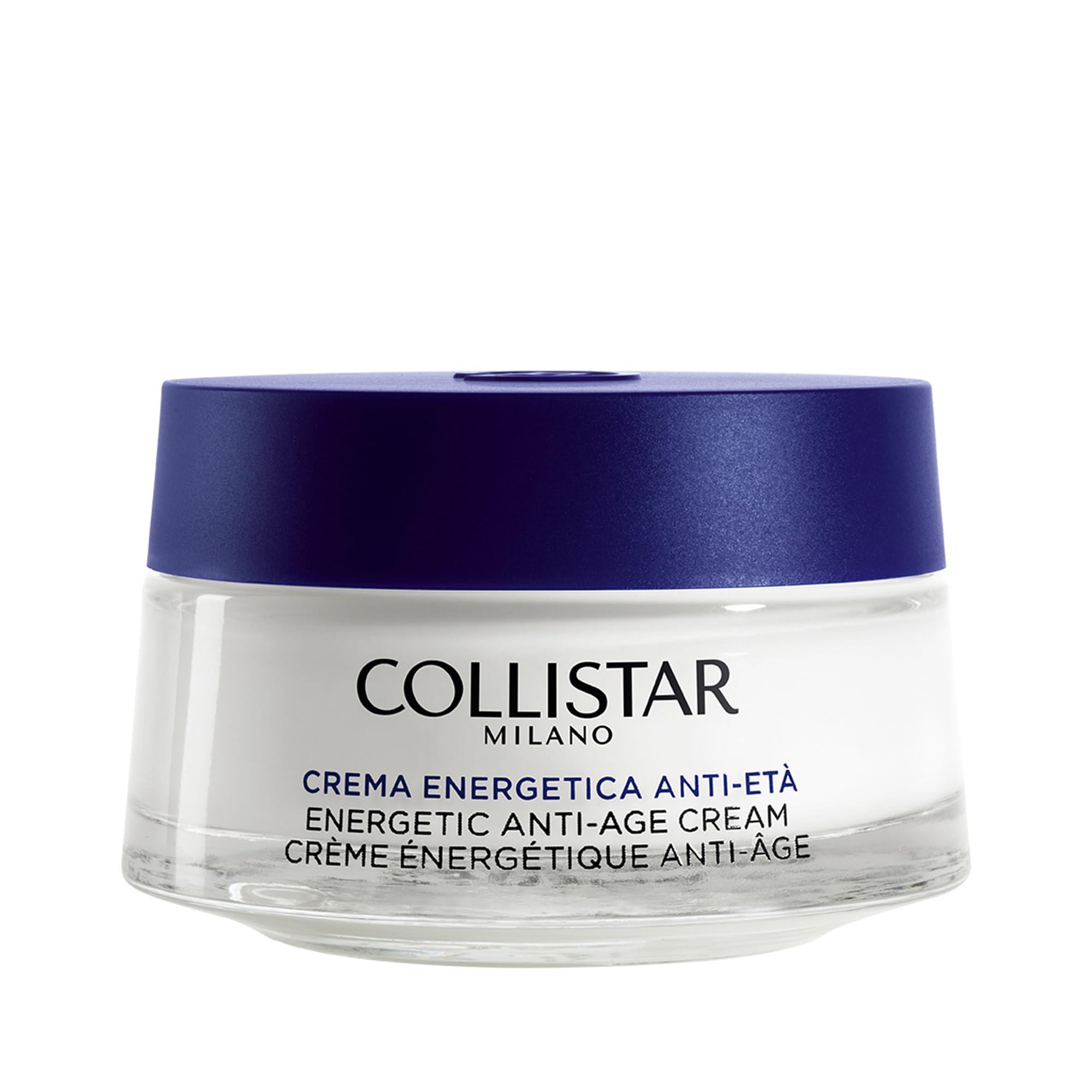 Collistar Cofanetto Regalo Donna Viso, Crema Energetica Anti-Età 50 ml + Latte Detergente Anti-Età 100 ml, Azione Antirughe, Pelle Nutrita
