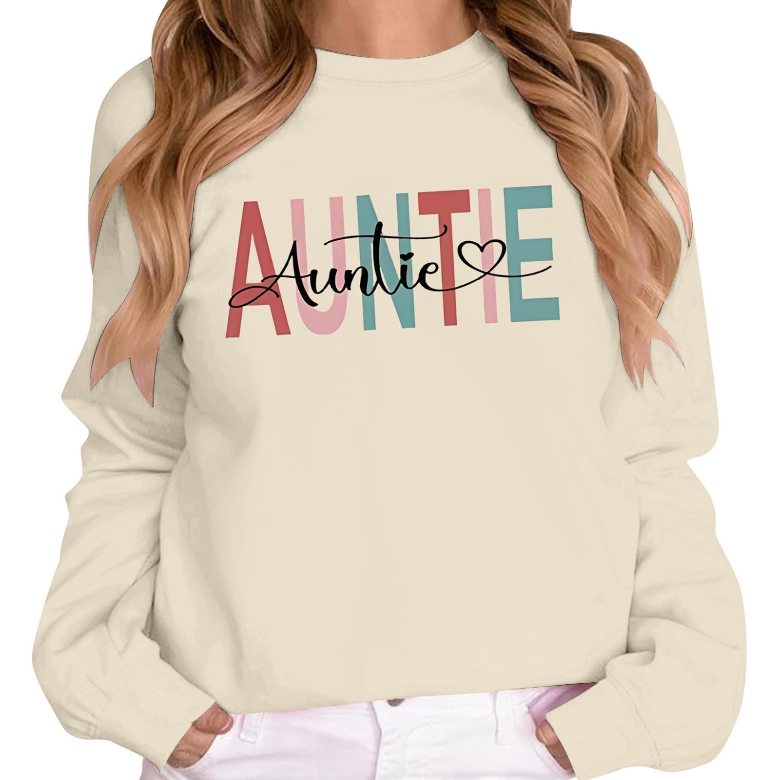 Sudadera de Navidad para mujer, suéter de cuello redondo, de gran tamaño, árbol de Navidad, manga larga, sudadera deportiva estampada para mujer