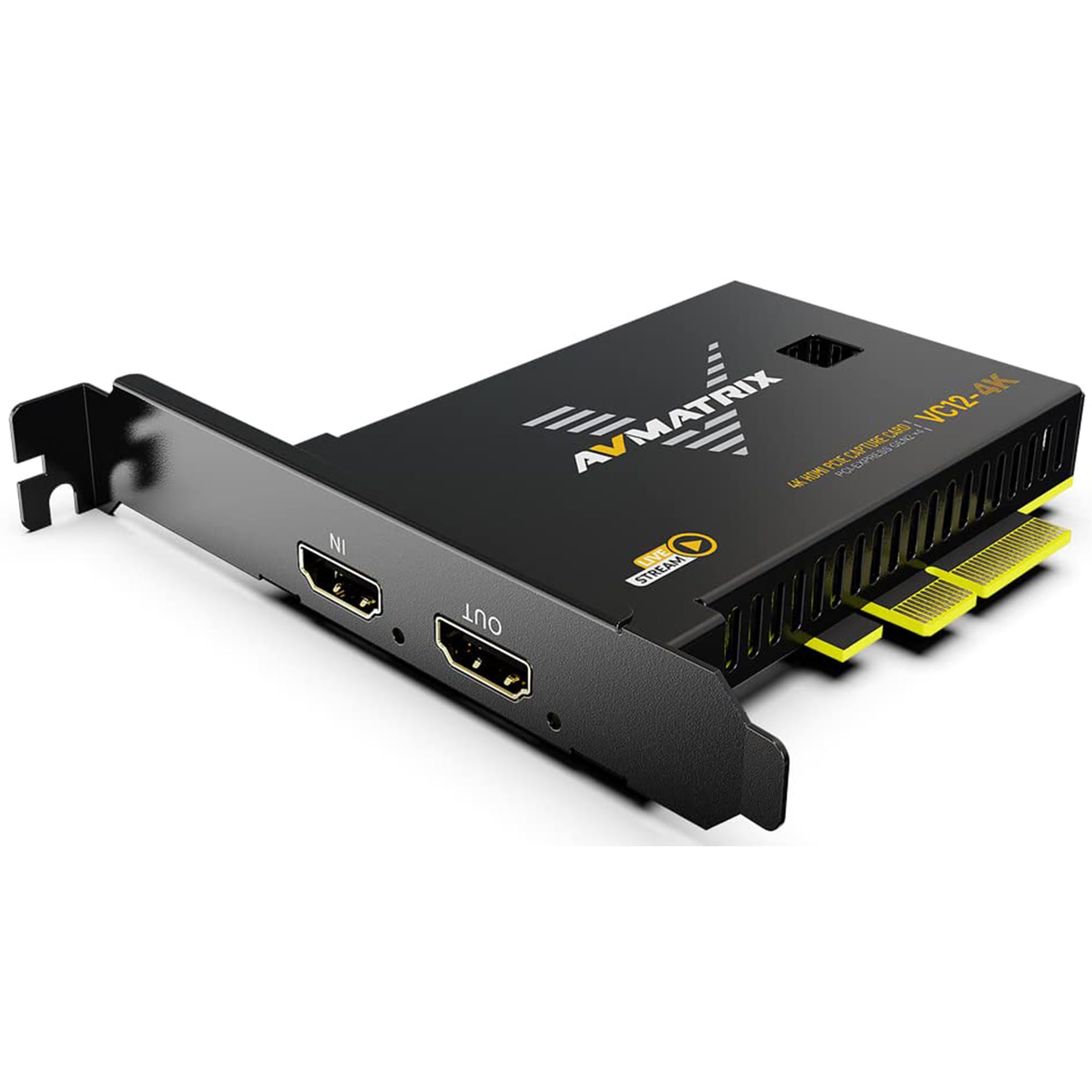 Amazon.com: AVMATRIX VC12-4K PCIE Capture Card 4k for Game