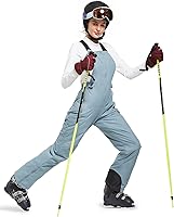 Vista 4 de BALEAF Women's Insulated Waterproof Ski Bib Overalls Snow Windproof Snowboarding Pant