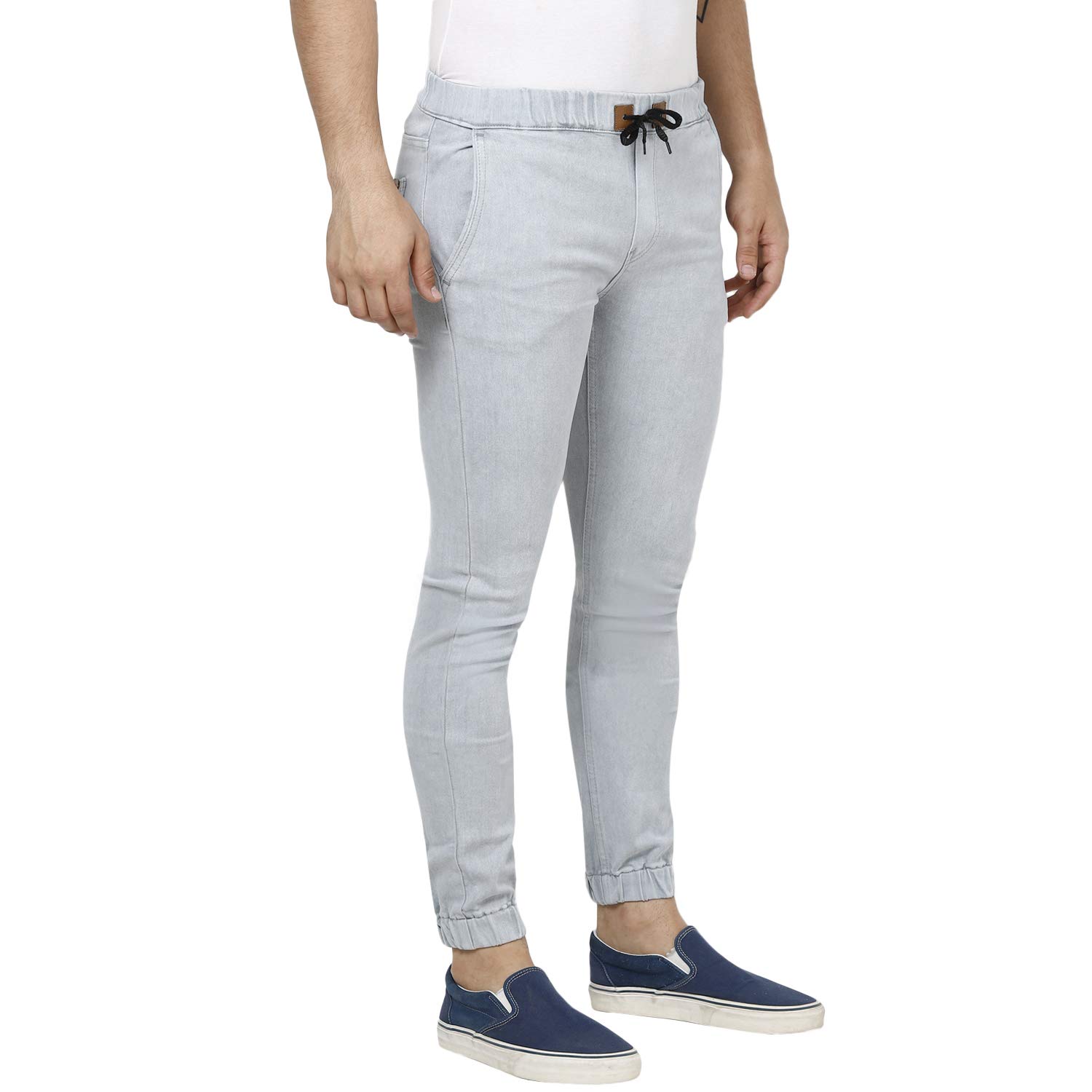 Urbano FashionMen's Slim Fit Mid Rise Jeans