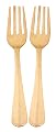 Shiv Shakti Arts® Brass Fork - Tableware - Cutlery Set (Heavy Gauge - 7.2" Inch) - Set of 2 Pieces