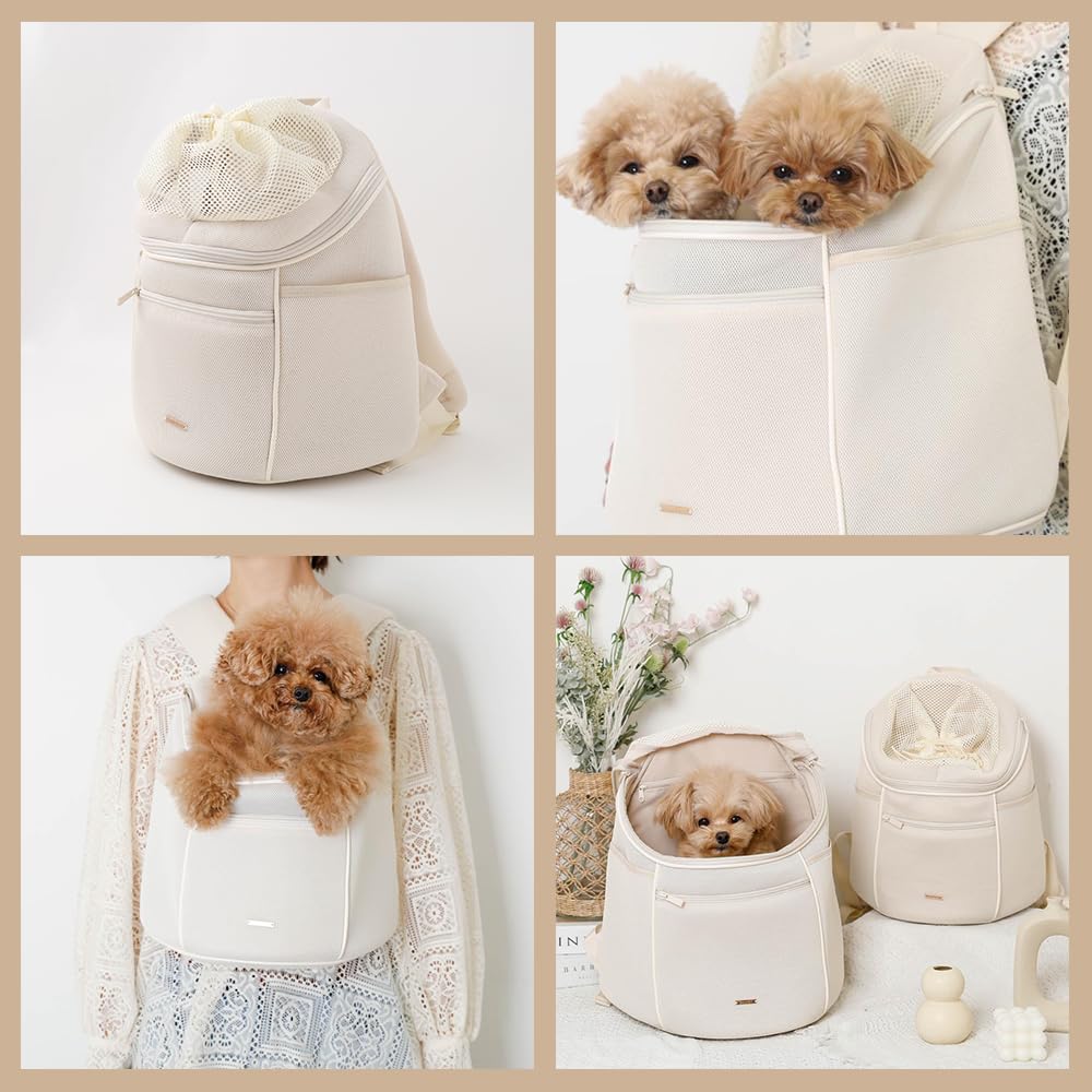 Amazon | [monchéri] モンシェリ [軽量メッシュ巾着リュック] 犬