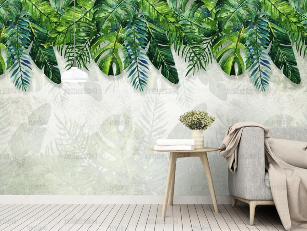 Papier Peint Intissé Forêt Amazonienne pour Rénover un Mur Facilement