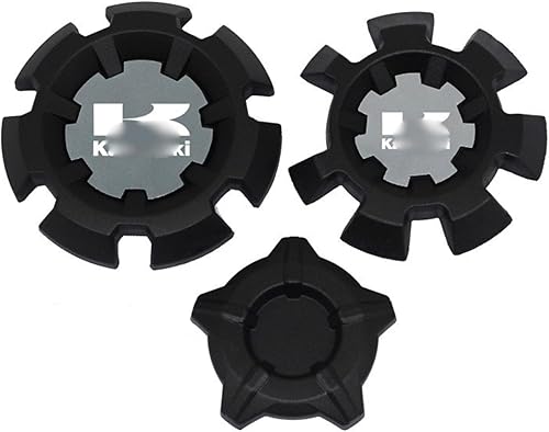 Protector de motor Accesorios de moto ABS cubierta del estator del motor para Kawasaki Z900 Z 900 2017-2022 Sliders (color A titanio)