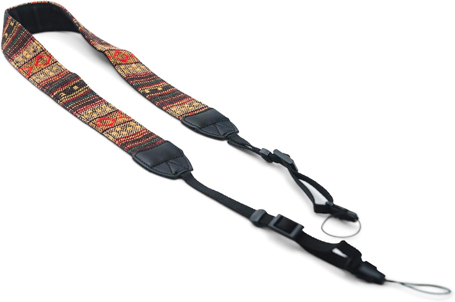 Nocs Provisions Woven Tapestry Strap, Binocular & Camera Reinforced Universal Wide Shoulder & Neck Strap for Men & Women