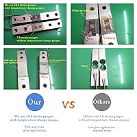 Vista 16 de 2 unidades de 2.2 lbs 11.0 lbs 22.0 lbs 44.1 lbs sensor digital de peso de células de carga miniatura de alta precisión para Arduino DIY Electronic