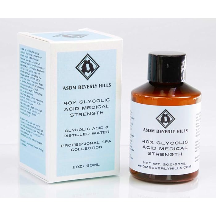 Buy ASDM Beverly Hills Medical Grade Glycolic Acid Peel 40 2ounce 60