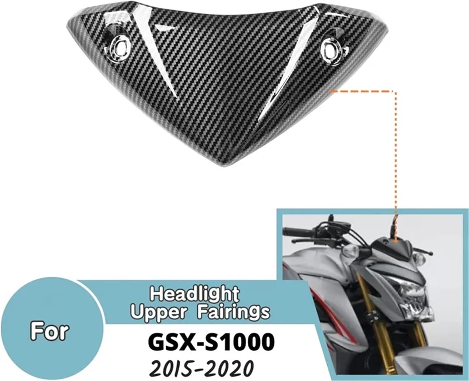 オートバイのフロントフェアリング オートバイリアテールシートサイドパネルカバースズキ GSX-S1000 2015-2020 GSX