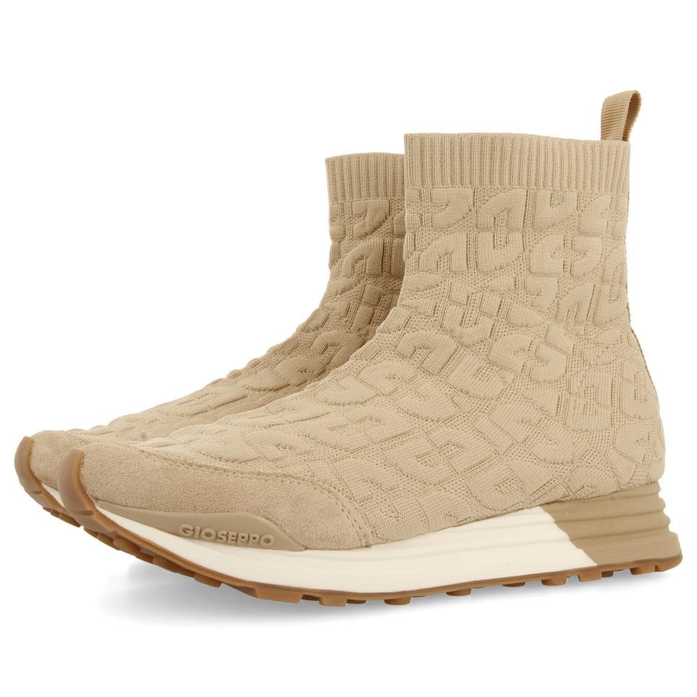 GIOSEPPO Women's holev Oxford Boot, Taupe, 4.5 UK