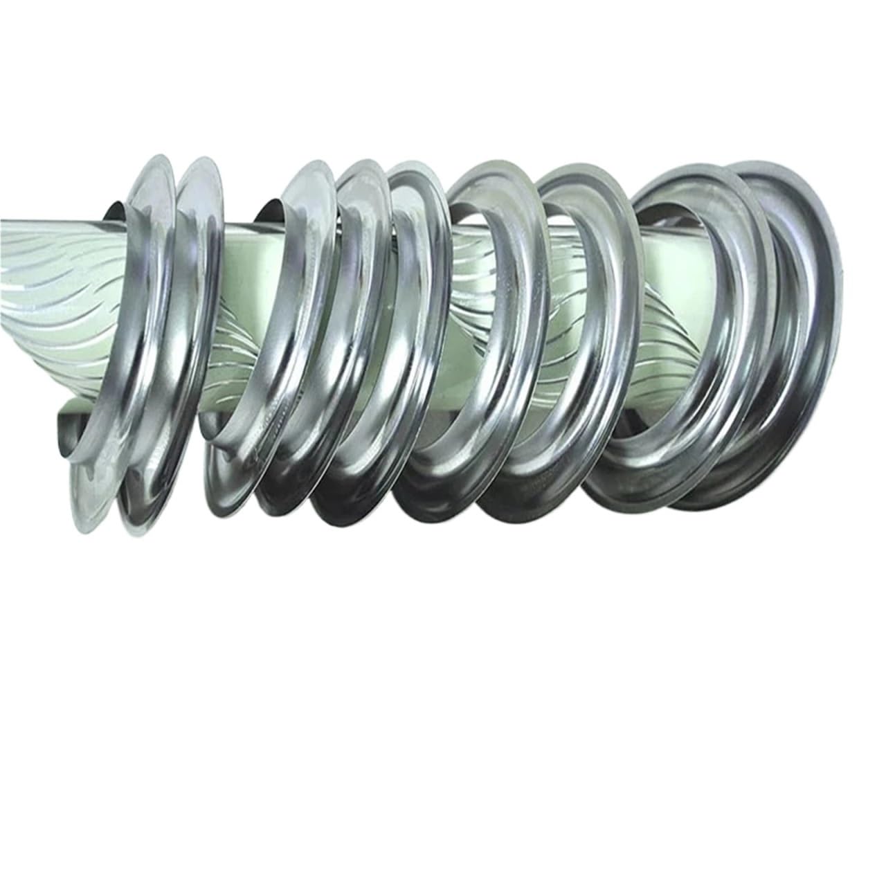 30 Pares de Anillos Metal Plateado for Cortina Ojal decoración habitación Accesorios Ojales Colgantes para Cortinas Y Barras De Cortina(Red Bronze)