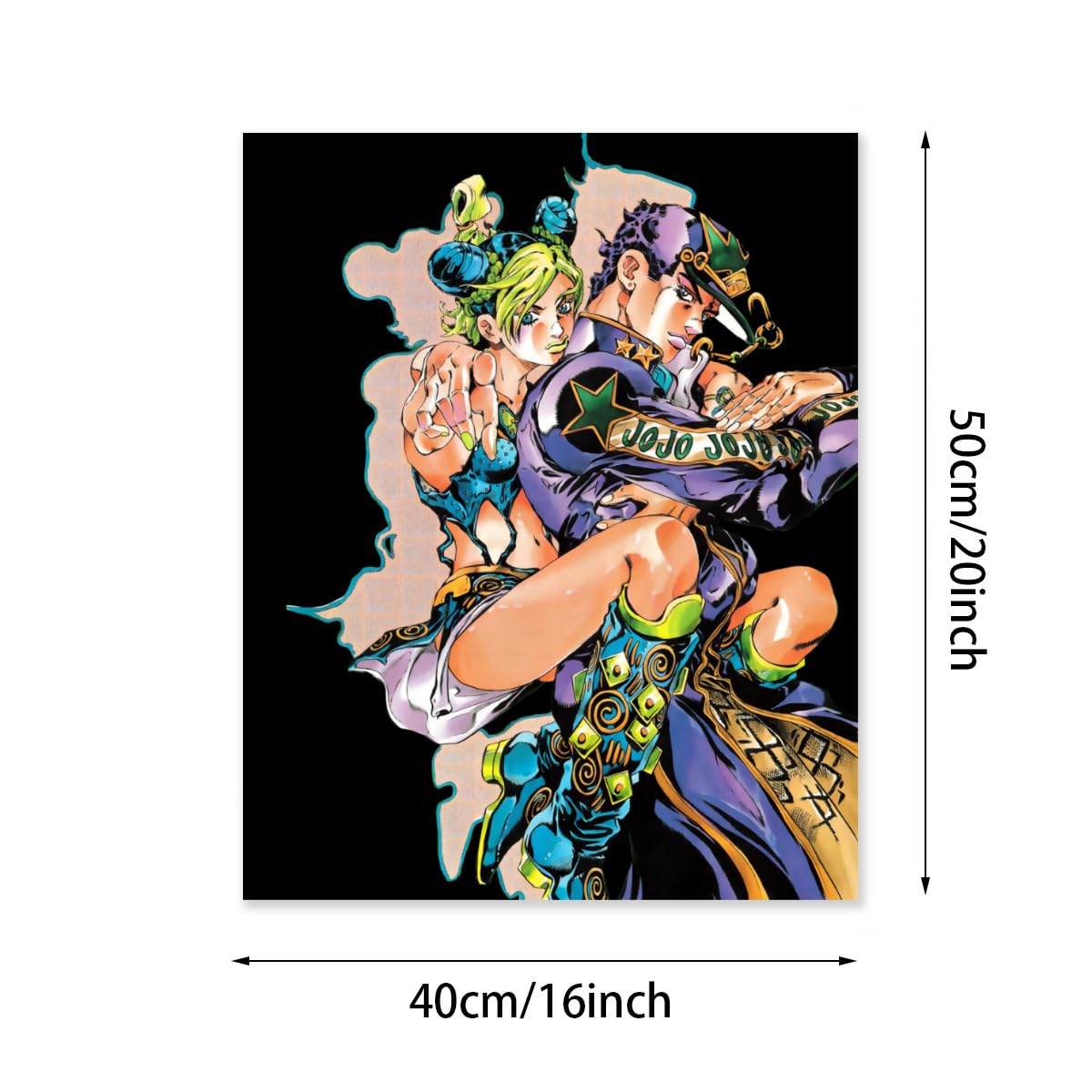 Amazon.co.jp: デジタル油絵 ジョジョの奇妙な冒険 空条徐倫 数字油絵