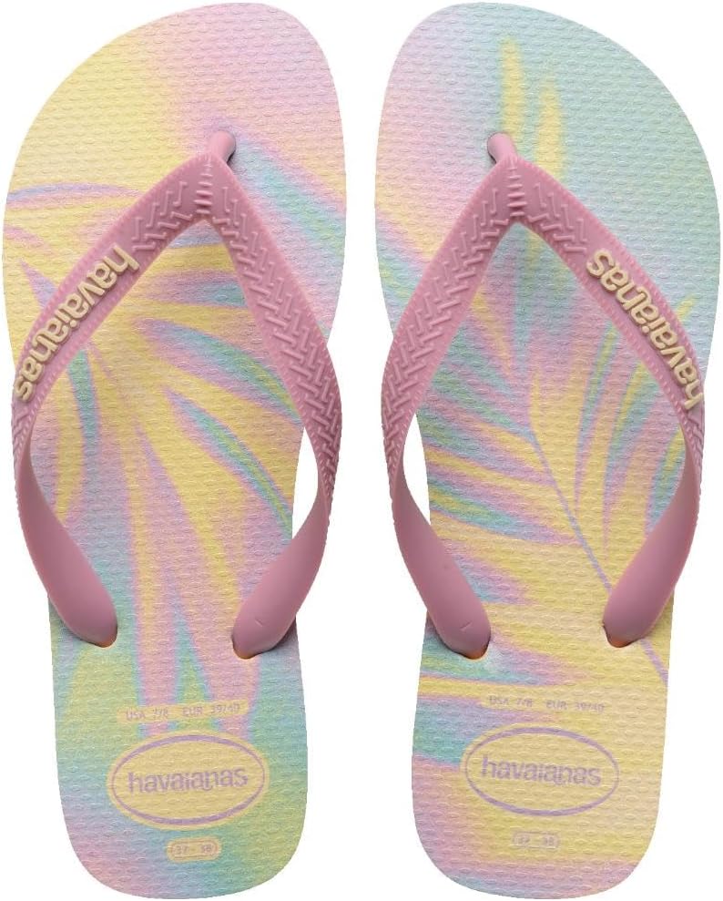 Havaianas Womens Top Fashion Flip Flops Yellow