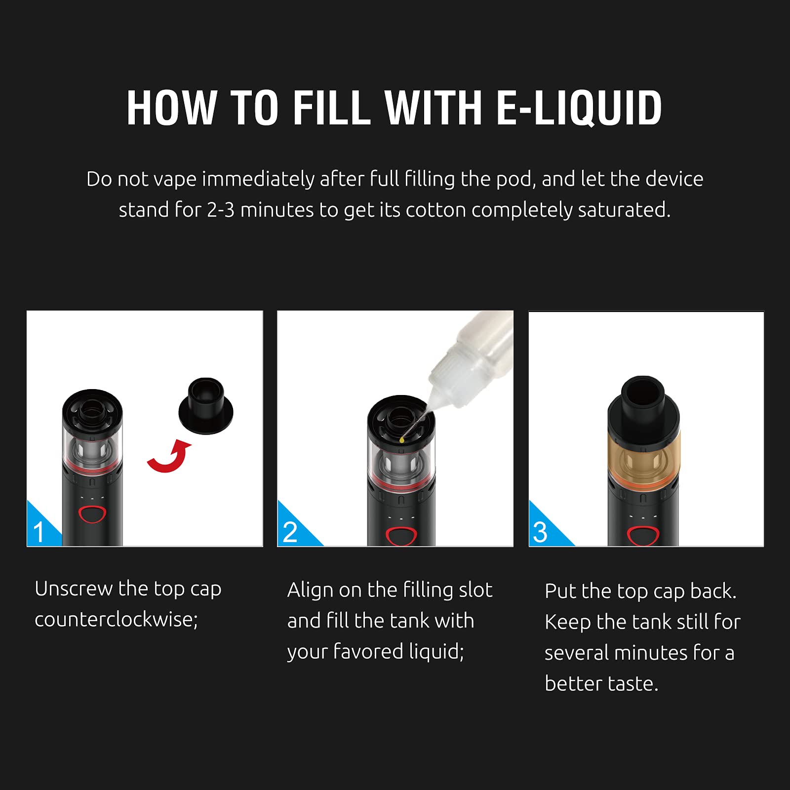 SMOK Vape Pen V2 E Cigarette Starter Vape Kit, 60W 1600mAh, TPD Compliant  Ecig, 2ml No Nicotine (Black) : Amazon.co.uk: Health & Personal Care