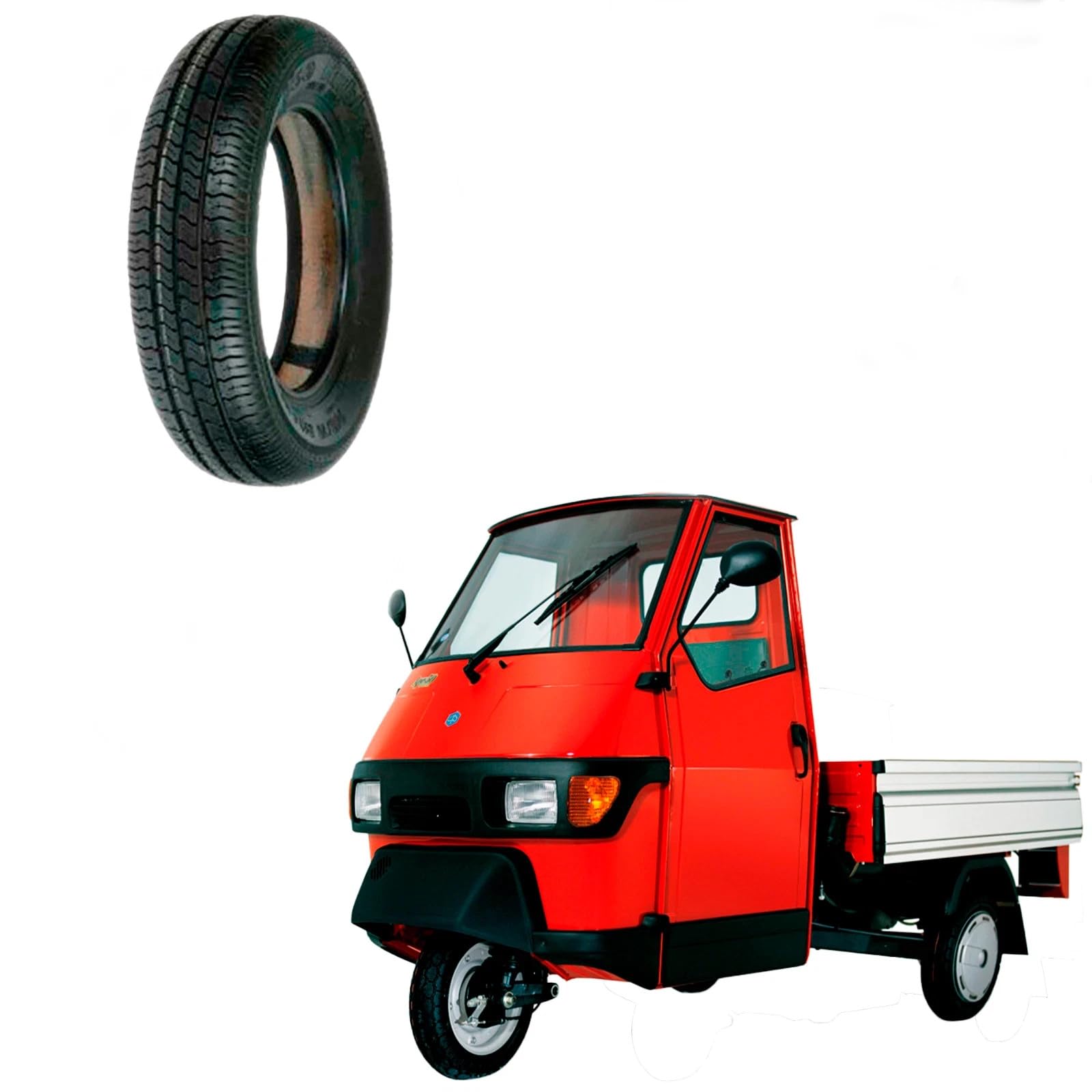 Pneumatico 125 R12C 81J VEERUBBER VTR313 125 12 8PR TUBELESS COMPATIBILE CON APE PIAGGIO