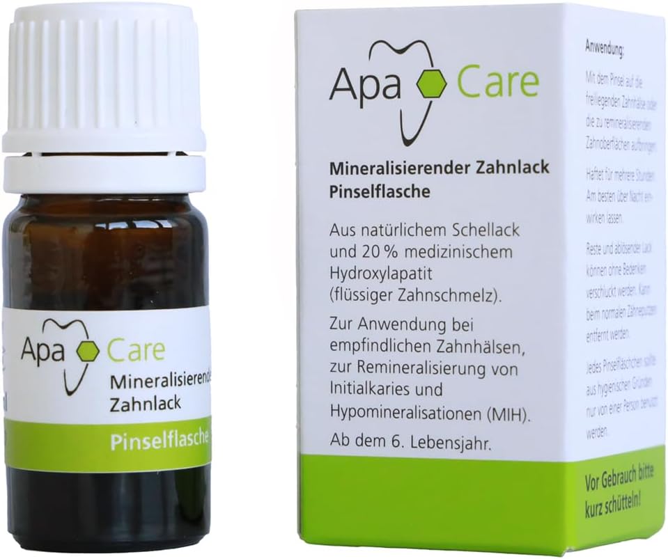 ApaCare mineralisierender Zahnlack mit 20 medizinischem Hydroxylapatit