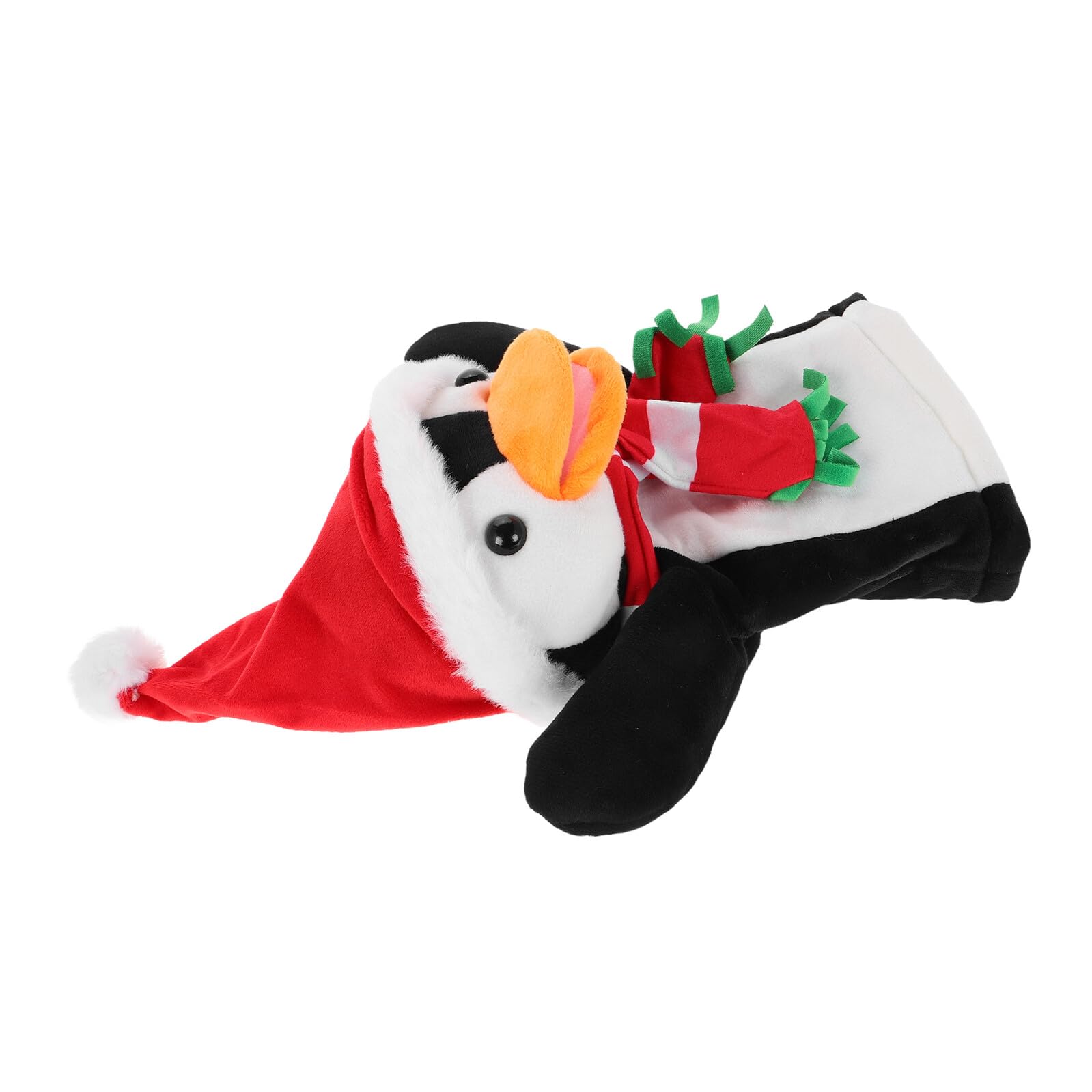 FRCOLOR 4 Marionetta Mano Natalizio Morbido Peluche per Burattino Dito Simpatico per Giochi Interattivi e Narrazione Tema
