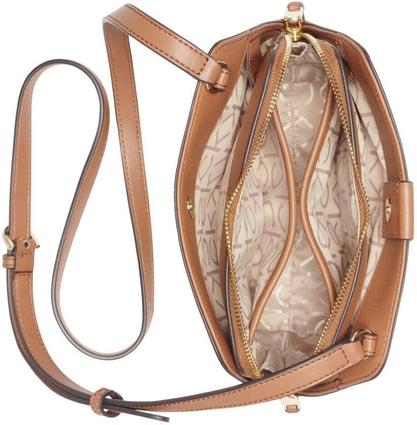Calvin Klein womens Calvin Klein Audrey Triple Compartment Crossbody - Image 4