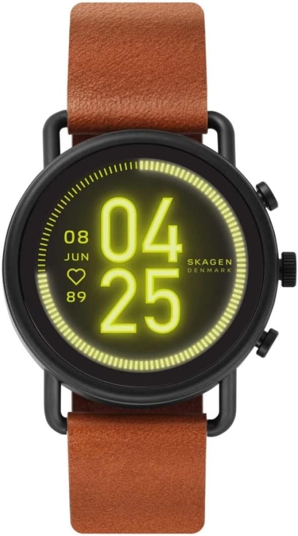 Watch for Men Smartwatch, Falster 3 Stainless Steel Touchscreen Smartwatch with Speaker, Heart Rate, NFC, and Smartphone Notifications SKT5201