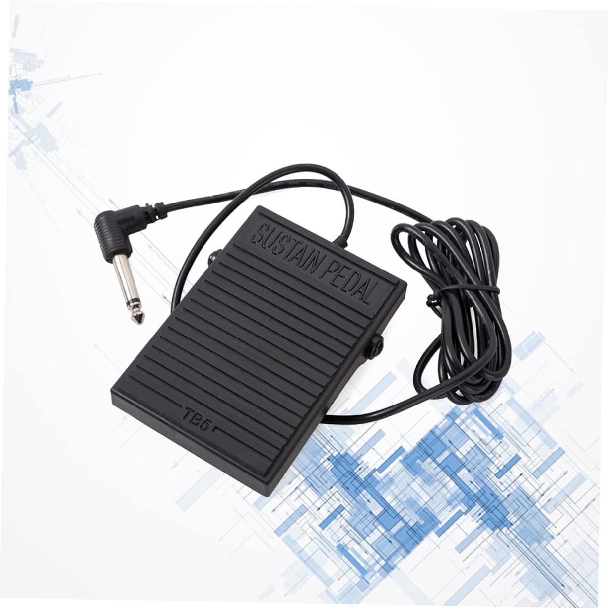 ibasenice 3pezzi Pedale Sustain Per Tastiera Elettronica Controller Compatibile Con Pianoforti Digitali e Midi Design Compatto e Resistente Accessorio Musicale Essenziale