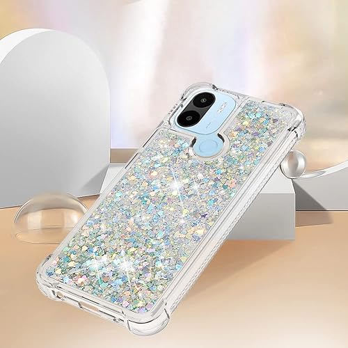 Miniatura 6 de Funda de silicona para Xiaomi Redmi A1 2022, Redmi A1+ Funda Quicksand Liquid Soft TPU Linda delgada a prueba de golpes Funda protectora