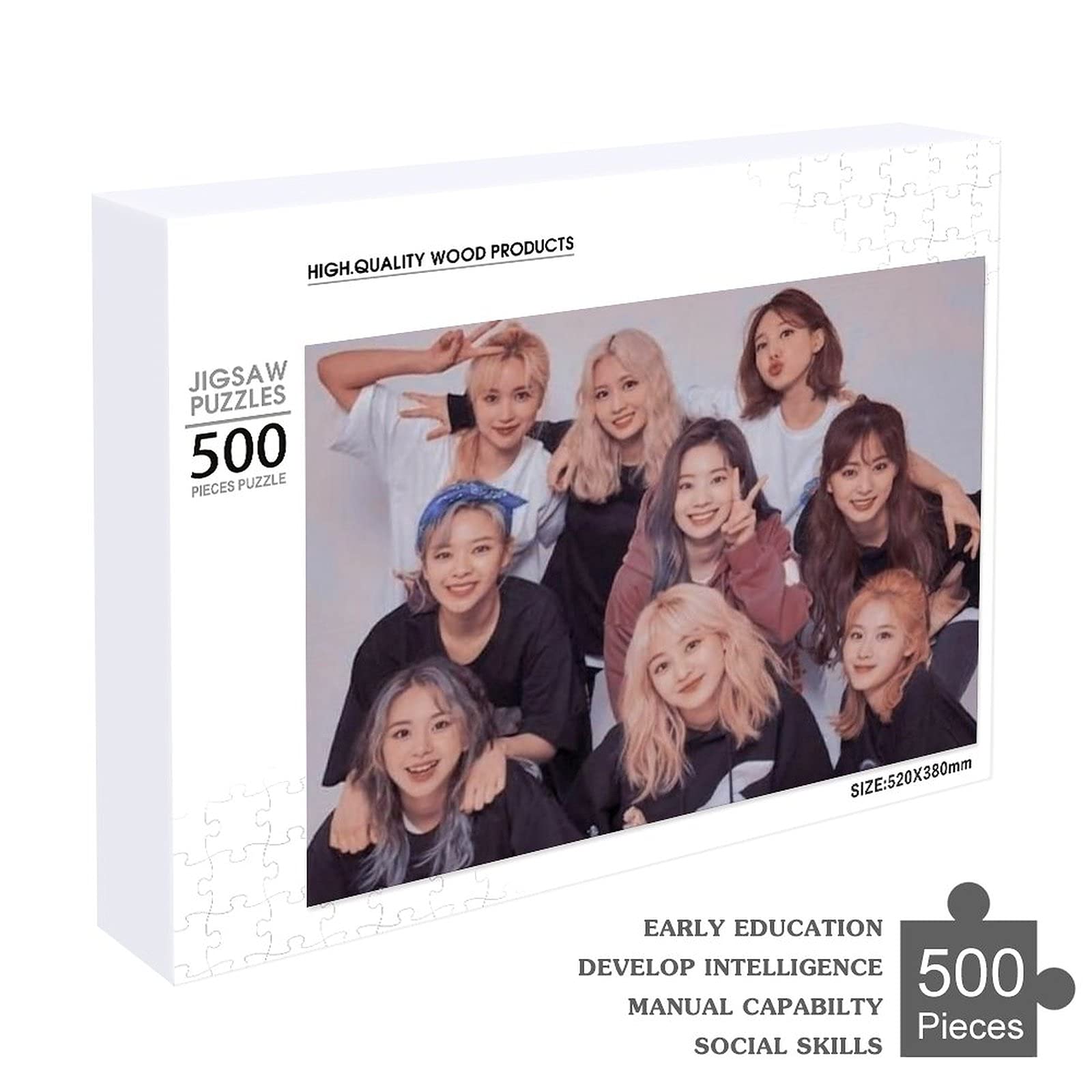 Amazon.co.jp: トゥワイス TWICE ジグソーパズル 500ピース 1000