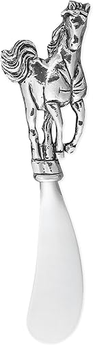 Miniatura 8 de UP ware - Juego de 2 cuchillos esparcidores de queso y mantequilla de aleación de zinc (sirena)