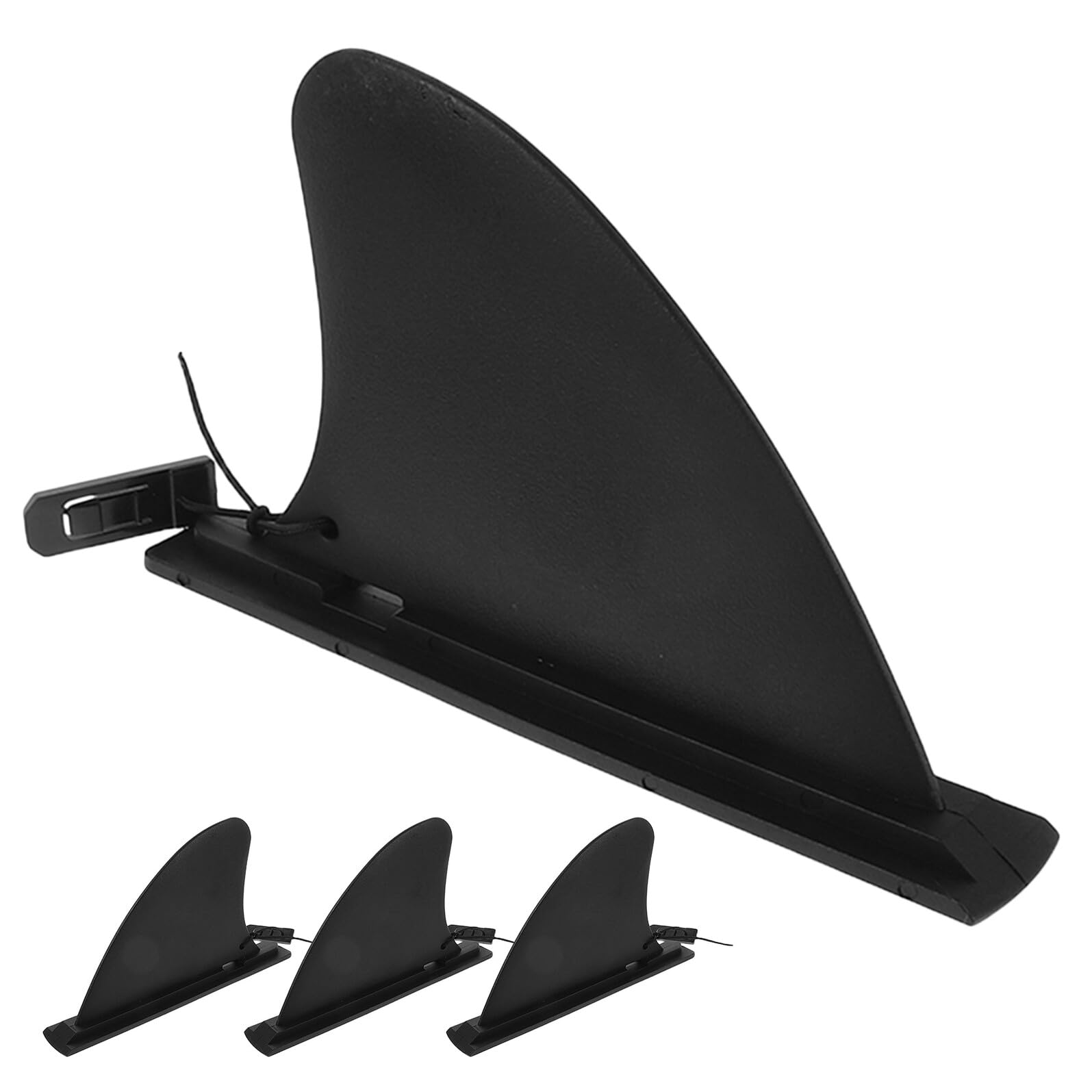 Alipis 4 Pièces Ailerons Amovibles Paddleboard Stabilisateurs de Direction pour Kayak Canoë et Planche Gonflable Améliorent Équilibre et Contrôle en Eau Courante