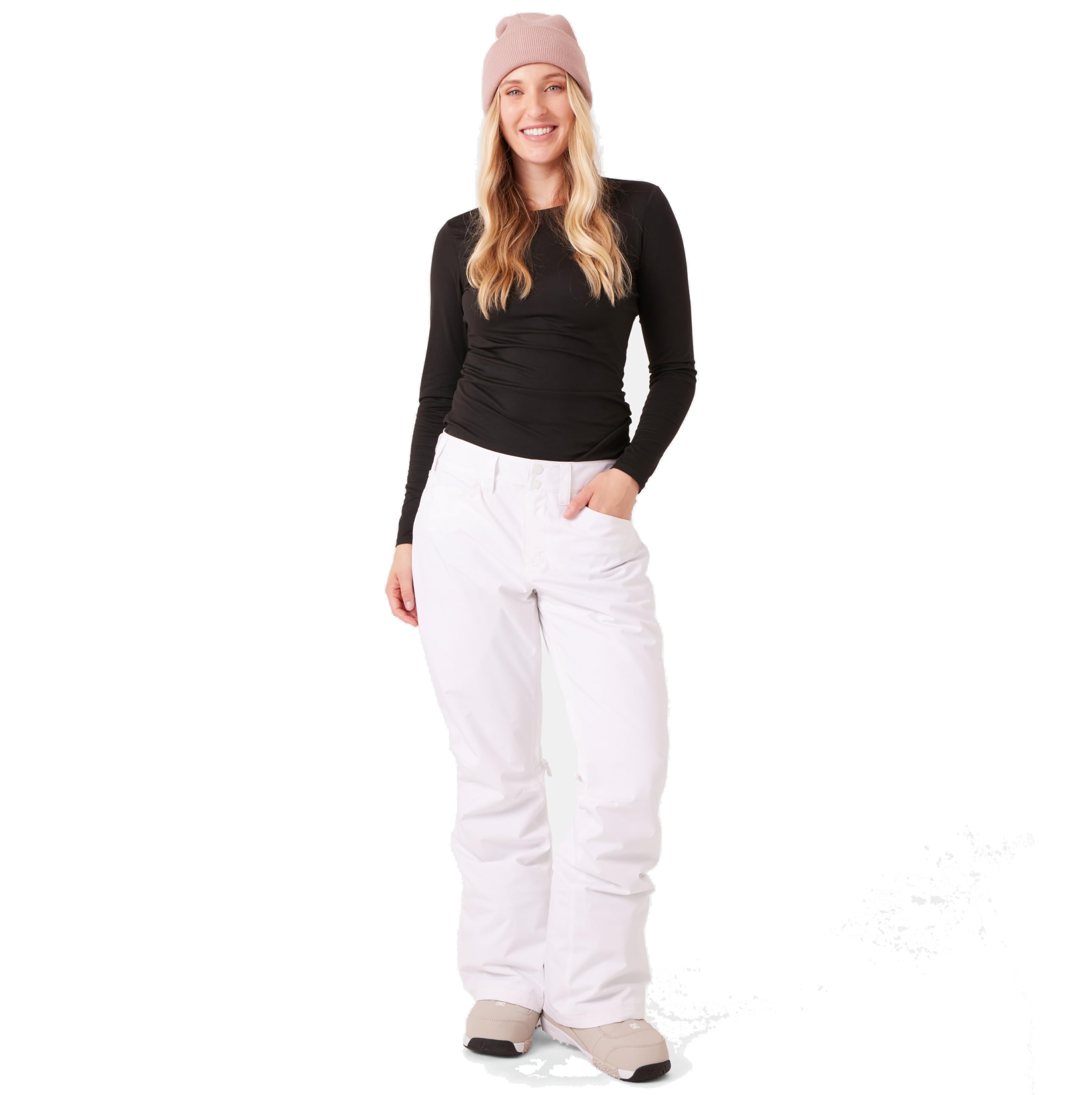 womens Backyard Snow Pant – 10k Waterproof Ski & Snowboard Pants, Pfas-free, Tailored Fit, Insulated