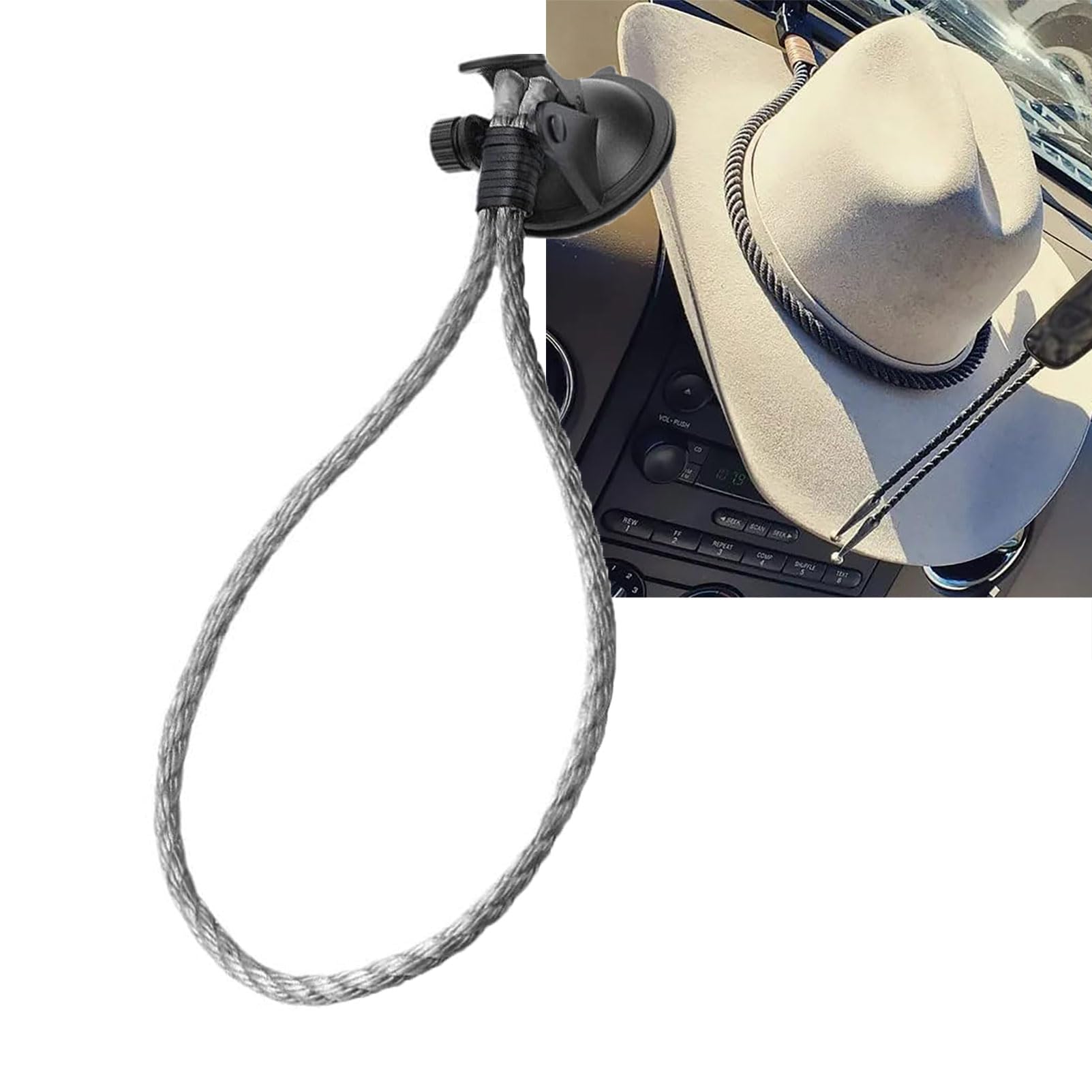 Porta cappello da cowboy per auto Accessori per auto Accessori per cappelli