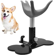 Pet Grooming Chair | Shampoo Support in Standing Positions | Height Adjustable Bench Dog Shower, Cut and Grooming Aid