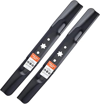 Grasscool 42 inch Mower Blades Replace Troy Bilt Cub Cadet 942-04308 for Bronco Pony Mustang XT1-42 ZT1-42 42 Zero Turn Lawn Tractor with 6 Star Hole 942-04308A 942-04312 High Lift